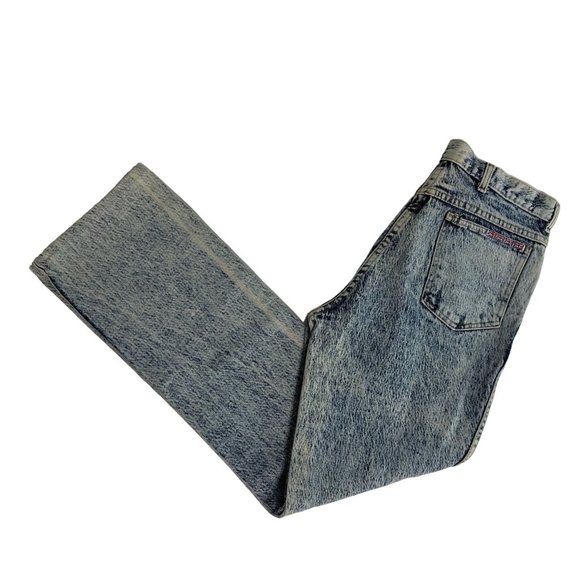 Vintage Stone Acid Wash Jeans Mens Straight Leg 31 x 29 - Picture 1 of 5